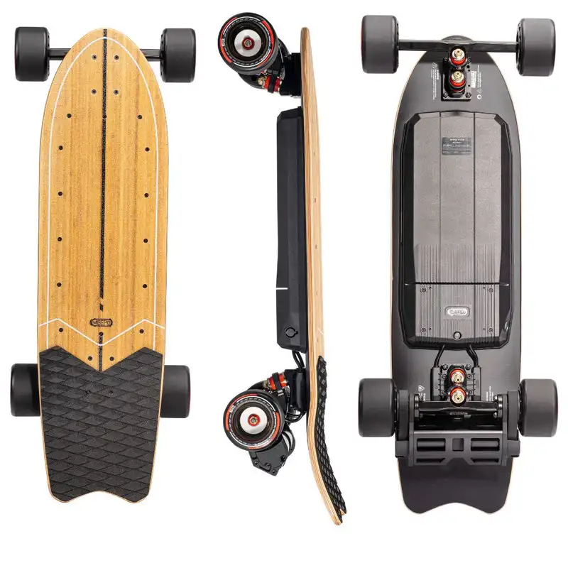 MEEPO FLOW Electric skateboard Grown man Intelligent remote control Balance car Long endurance Belt drive Flexible tail curl