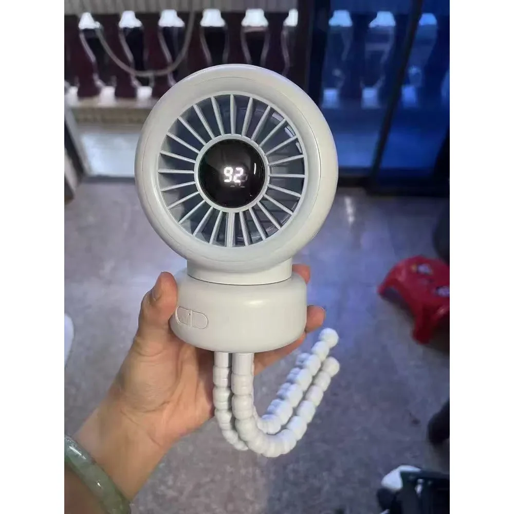 2026 New Octopus Clip‑on Fan USB Rechargeable Oscillating Mini Portable Cooling Fan For Desk, Bed, Car, Camping & Outdoor Travel