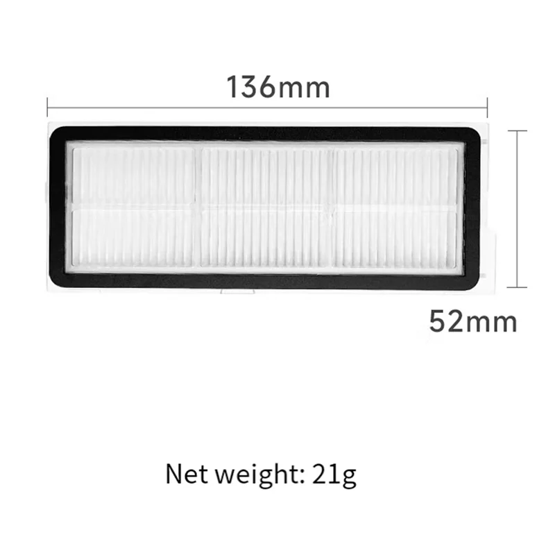 

For Roborock Qrevo S, Qrevo Pro, Qrevo Maxv, Qrevo Plus Filter Replacement Parts For Robot Vacuum Cleaners