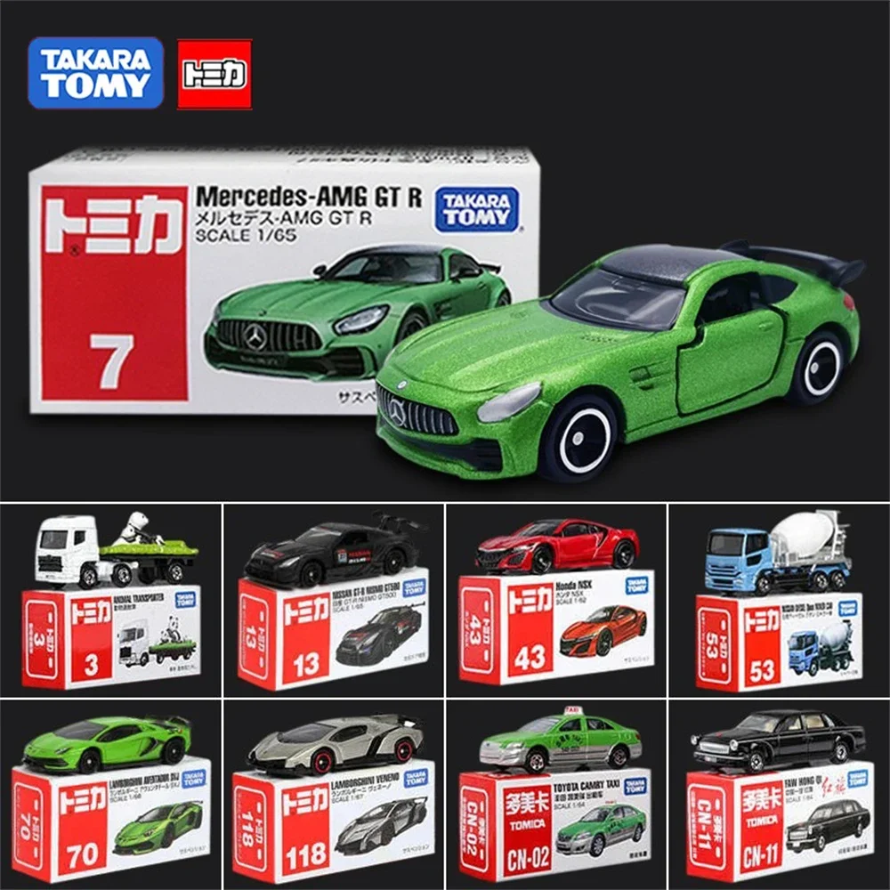 

Takara Tomy Tomica Игрушечная модель автомобиля из сплава, имитация суперспортивного автомобиля, автобуса, такси, транспортные грузовики, украшения для автомобиля, различные стили