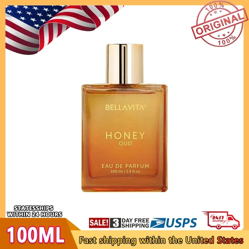 

100 мл долговечный ароматный макияж унисекс, оригинальный Bella Vita, роскошная медовая уда, парфюмерная вода, арабский женский парфюм, одеколон