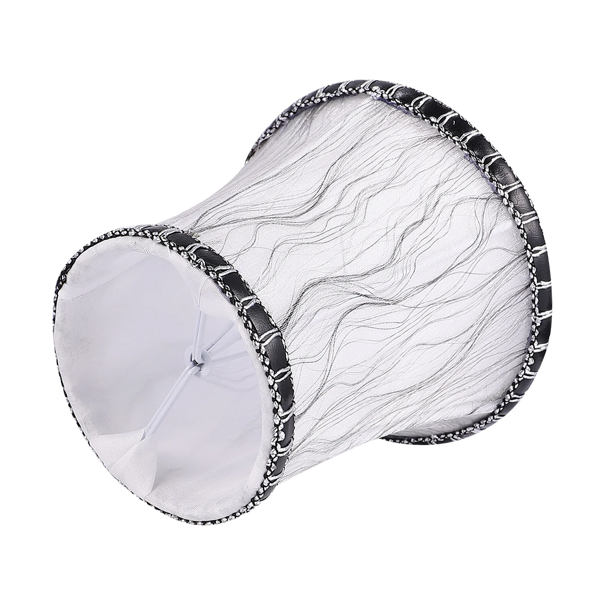 

1pc Fabric Lampshade Household Retro Chandelier Lamp Shade Protective Fabric Lampshade Lamp Shade Soft Light Home Bedroom