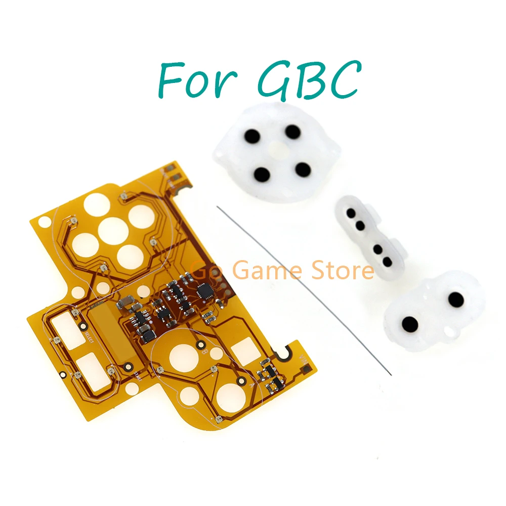 3sets Button LED Light Kits for GameBoy Color GBC Button Board Light Color Modify Kits Game Accessories