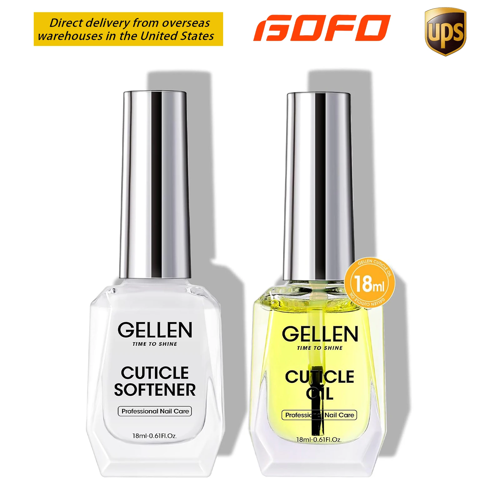 

Масло для кутикулы и укрепитель ногтей GELLEN, формула 2 в 1, 18 мл, уход за маникюром, восстановление сухих поврежденных ногтей, профессиональное средство