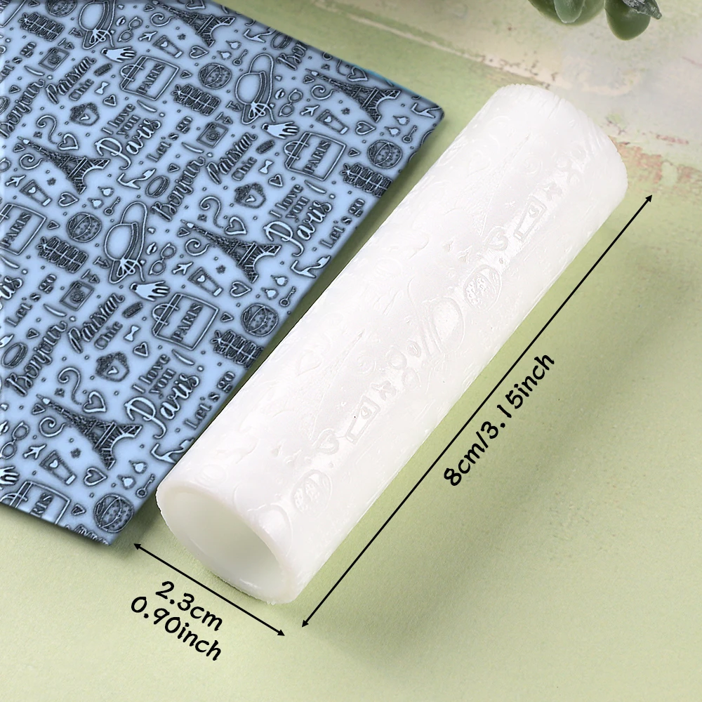 Roller Texture Polymer Clay/Vo - đánh giá và giá Jewelry Making Paris