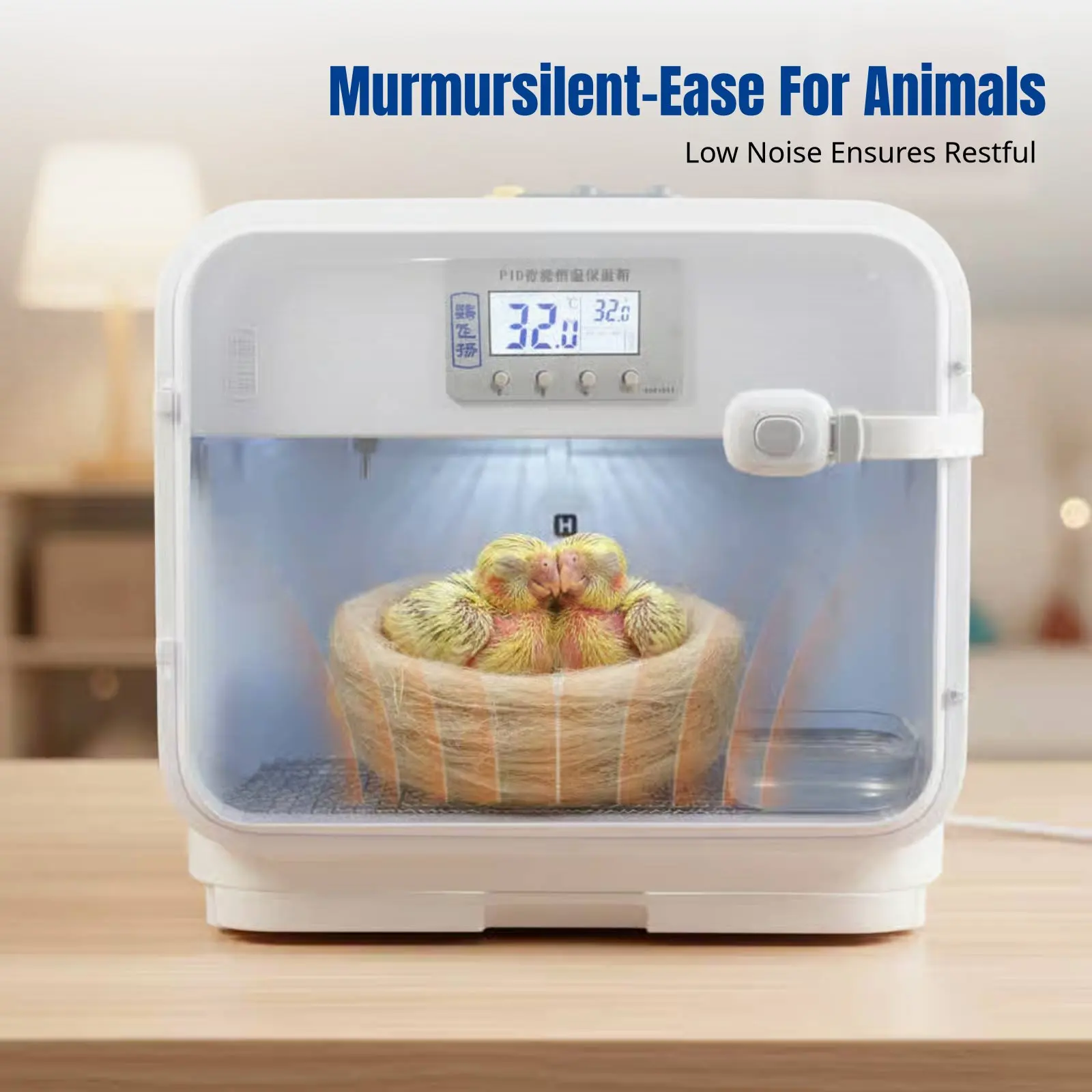 

Инкубатор для птенцов, с PID-регулятором температуры, теплым воздухом, для молодых птиц, корелл, неразлучников, универсальный