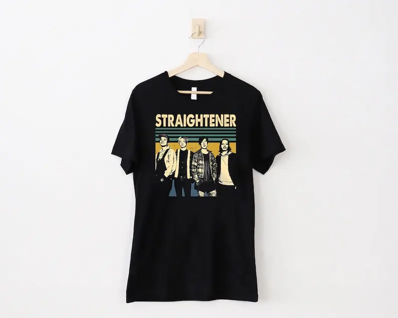 Straightener Vintage T-Shirt, Straightener Shirt, Concert Shirts, Gift Shirt For Friends And Family