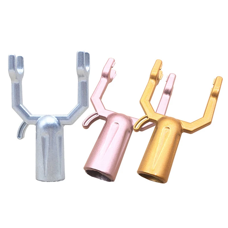Fourchette à air portable en alliage, 3 couleurs, 1 pièce, accessoires durables T1 pour la maison, support pour le linge