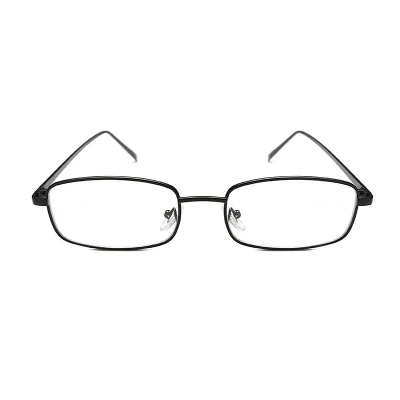 Gafas de Metal transparentes, gafas decorativas de Anime Y2K Harajuku, gafas con montura cuadrada pequeña, nueva moda Retro para mujer