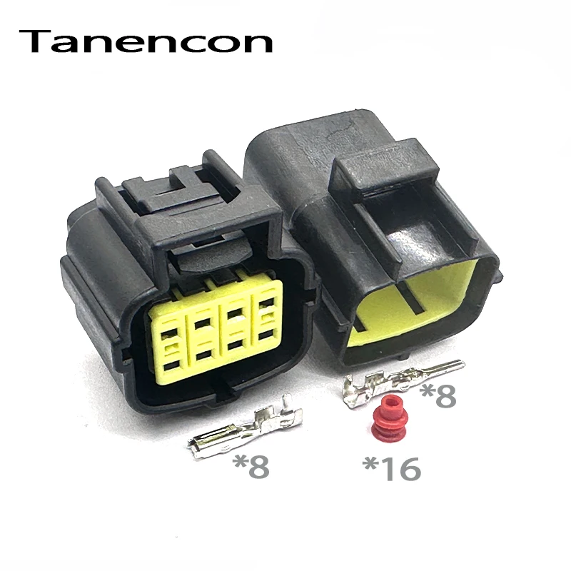 1/2/3/4/6/8/10/12/16 Pin Auto 1.8mm Waterproof Connector Electrical Plug Truck Harness Socket 174879-2 174877-2 for Denso