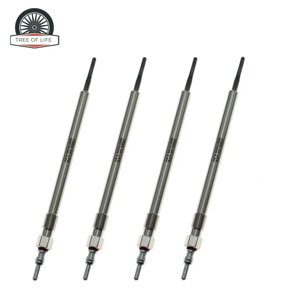 

4 шт. 55578336 Свечи накаливания обогревателя 4,4 В для Vauxhall/Opel Antara 2007 2008 2009 2010-2017 2,0 CDTI B20DTH Двухъядерный двигатель ﻿