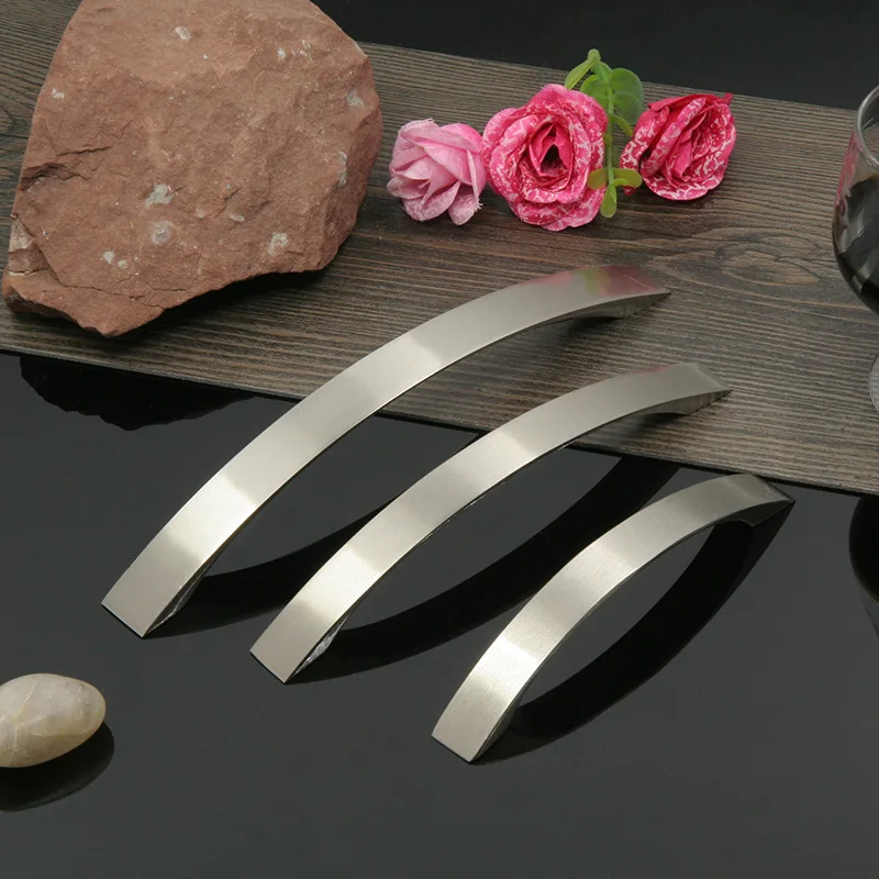 มือจับตู้ ลูกบิดประตู อลูมิเนียมอัลลอยด์ มือจับตู้ครัวแบบขัดเงา มือจับลิ้นชัก เฟอร์นิเจอร์ทันสมัย อุปกรณ์ฮาร์ดแวร์