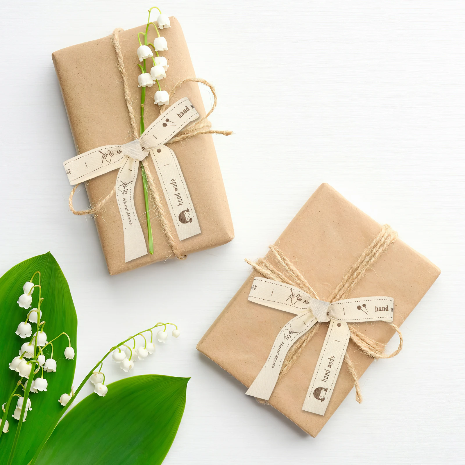 

All Cotton Webbing Gift Wrapping Ribbon for Bow Making Wedding Decor Wreath DIY Flower Bride Ribbons Crafts