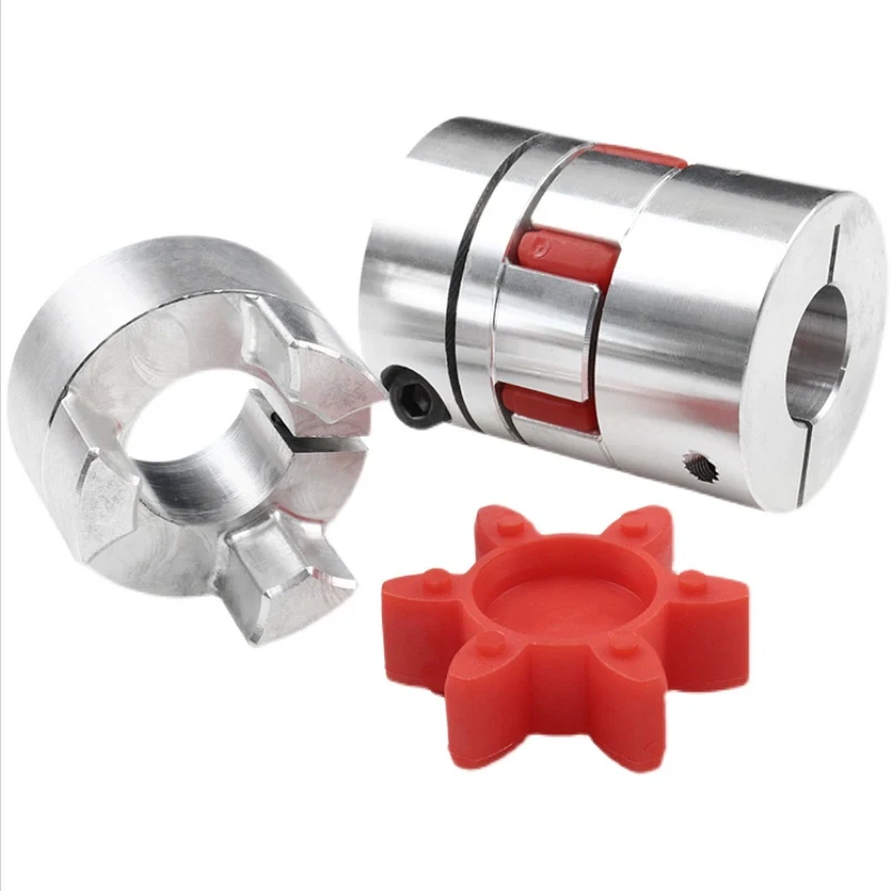 3 Jaw Coupling D40 L65 6/8/10/12/14/15/16/17/18/19/20/22mm CNC Motor Ballscrew Jaw Spider Plum Shaft Coupler Flexible