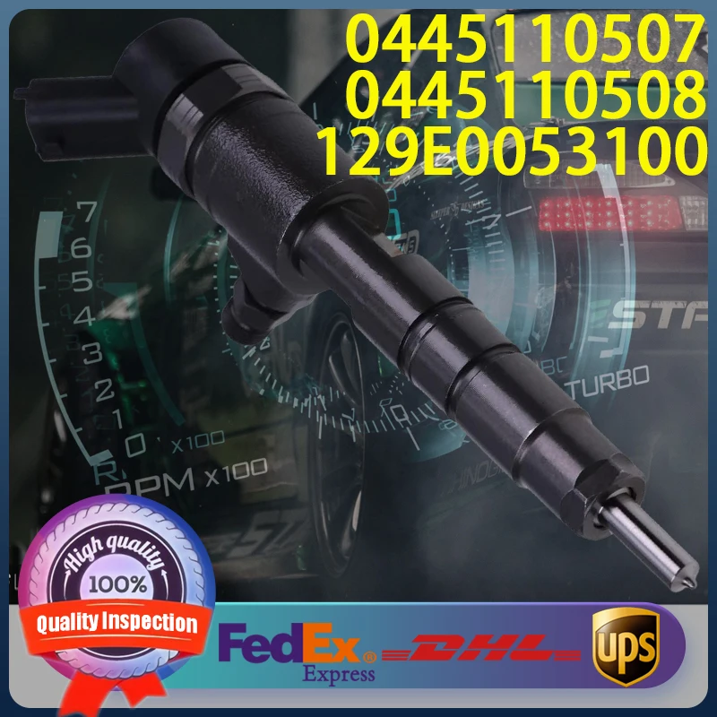 

Common Rail Fuel Injector 0445110507 0445110508 129E00-53100 for Yanmar Engine 4TNV88C 4TNV98 4TNV98C