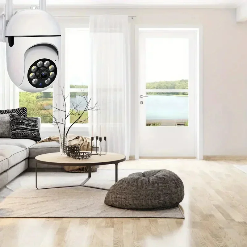 PTZ 2.4G WIFI IP Camera Audio CCTV Surveillance Cam Outdoor 4X Digital Zoom Night Vision Wireless Waterproof Security Protection