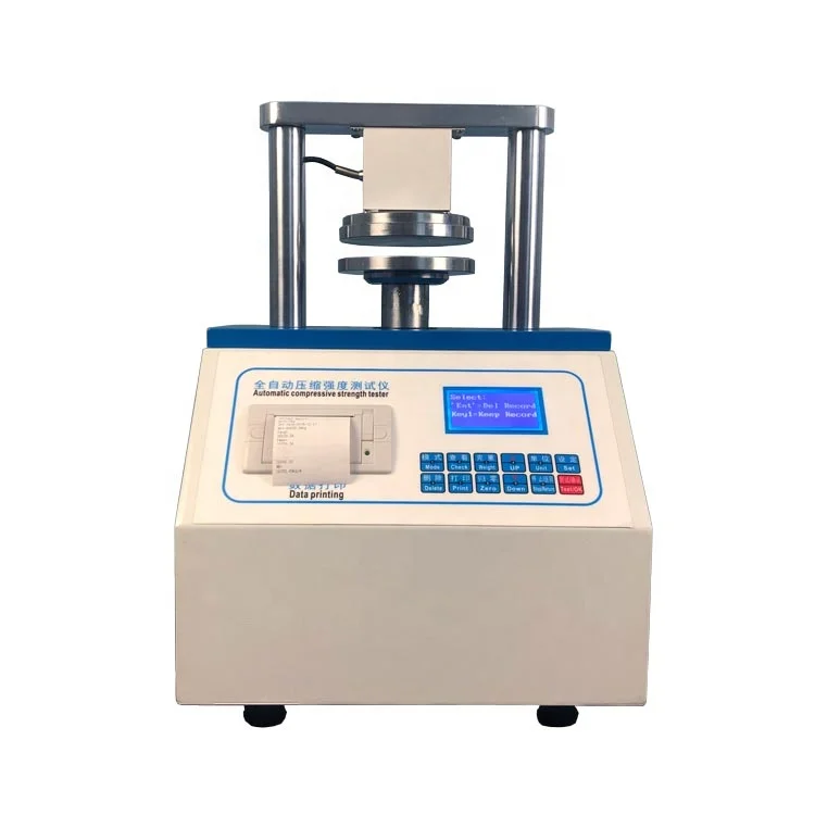 Ring compression and edge compression testing equipment tester