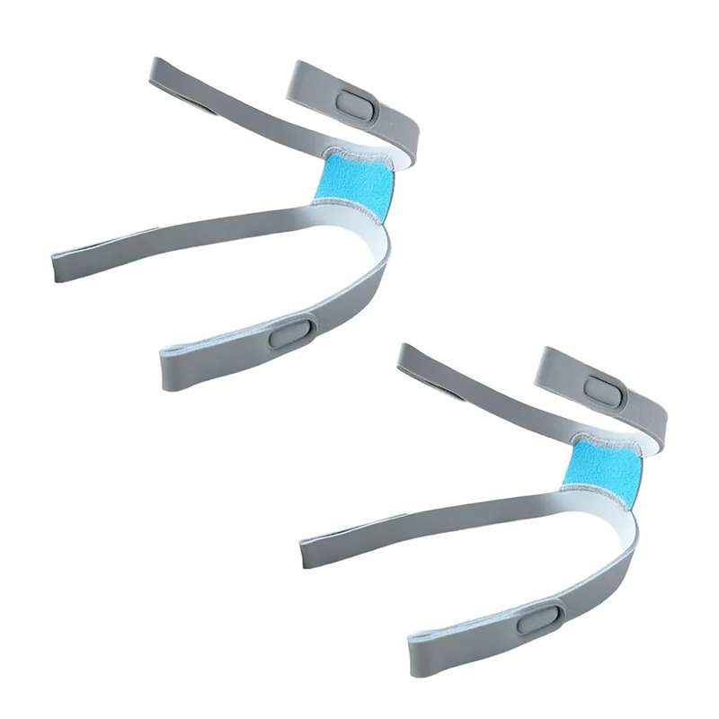 AT02-2 팩 Airfit F30i 헤드기어용 교체용 헤드기어 F30i 풀 페이스 마스크 스트랩용 CPAP 스트랩
