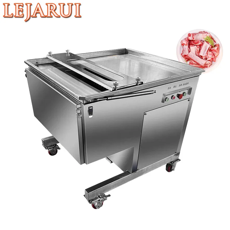 Commercial Cut Bone Chicken Duck Meat Freezing Food Slice Bovine Bone Pork Ribs Cutting Meat Products Processing Machine