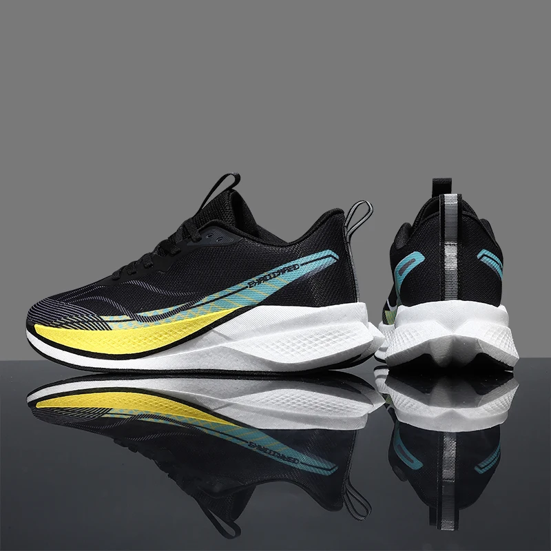 

Men Running Shoes Carbon Plate Marathon Speciality Sports Breathable Lightweight Women's Comfortable Nonskid Leisure Sneakers