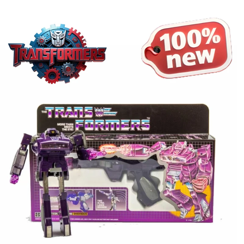 Brand new in original box Transformer G1 Shockwave KO action figures studio decoration Figure Ornaments robot classic toys gift