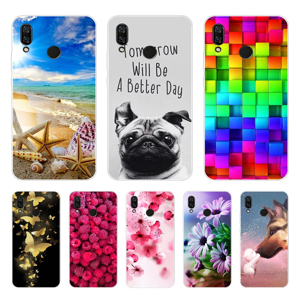 Silicone Case For Huawei Nova 3 Case Soft TPU Phone Case For Huawei Nova 3i Nova3i INE-LX2 INE-LX9 Nova3 3 i Cover Coque Shell