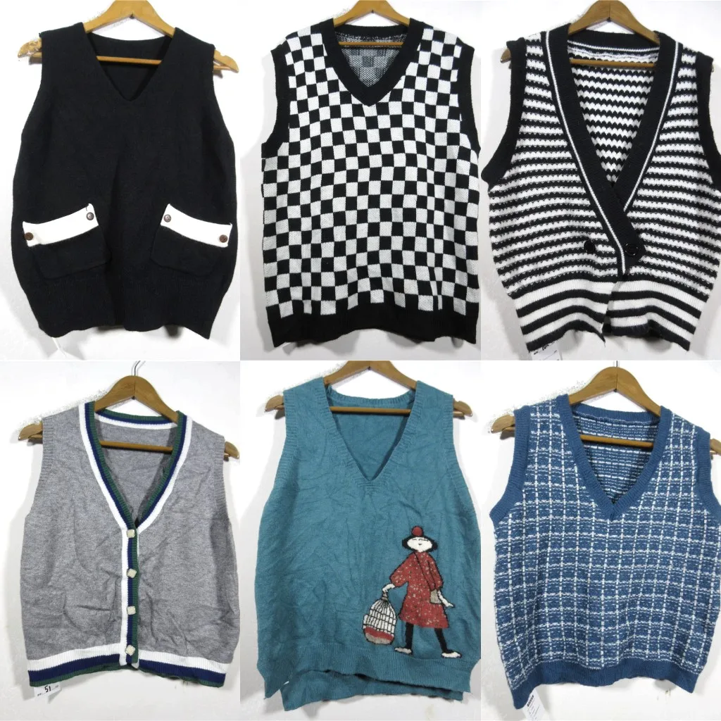 

Винтажный большой свитер с открытой передней вышивкой из мультфильма, мягкий уличный свитер для девочек, круглый шерстяной жилет Ne Svel