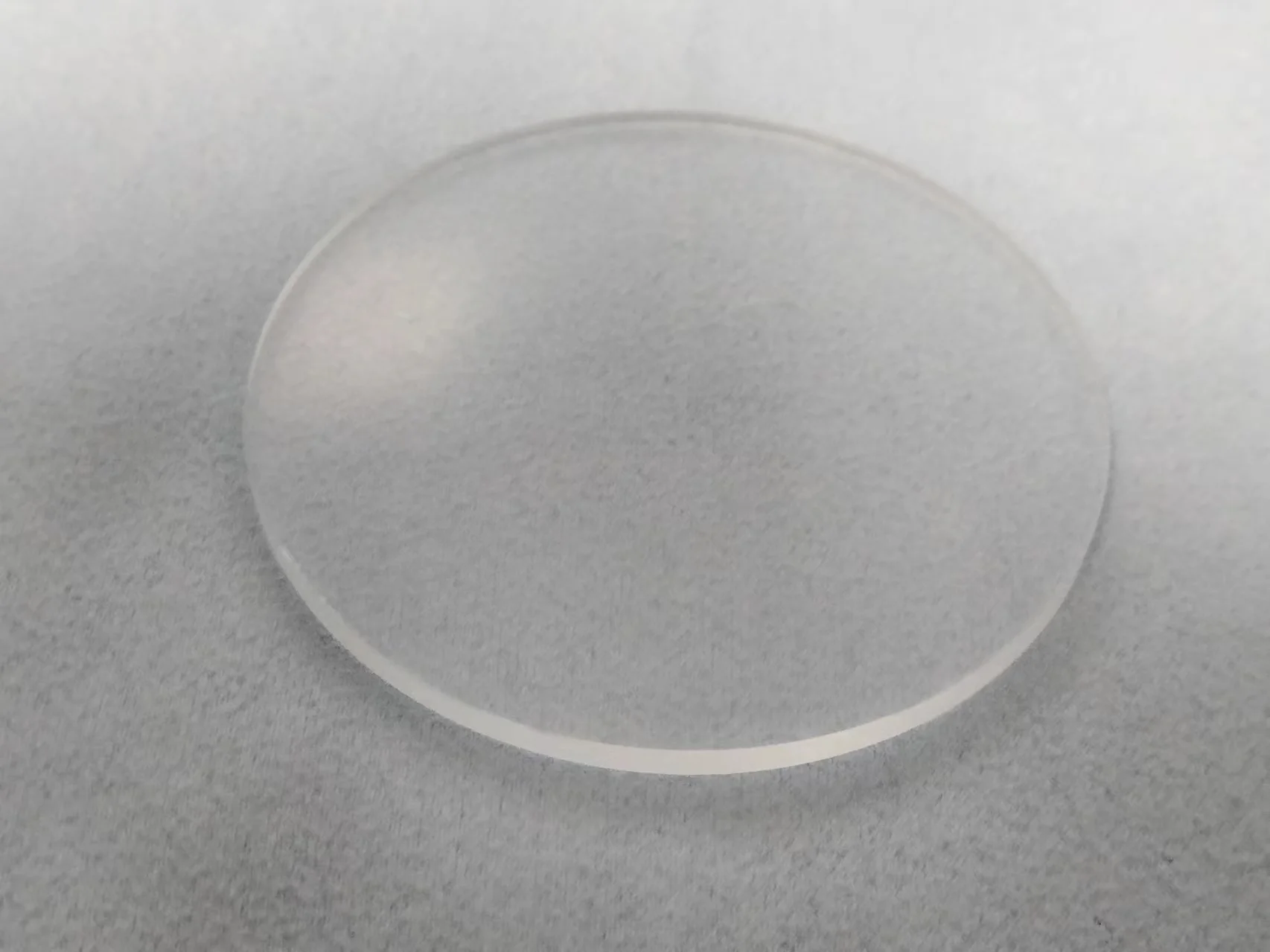 2.5mm Edge Thick Single Domed Round Watch Glass Magnifying Mineral Watch Crystal 42.5mm to 50mm Diameter