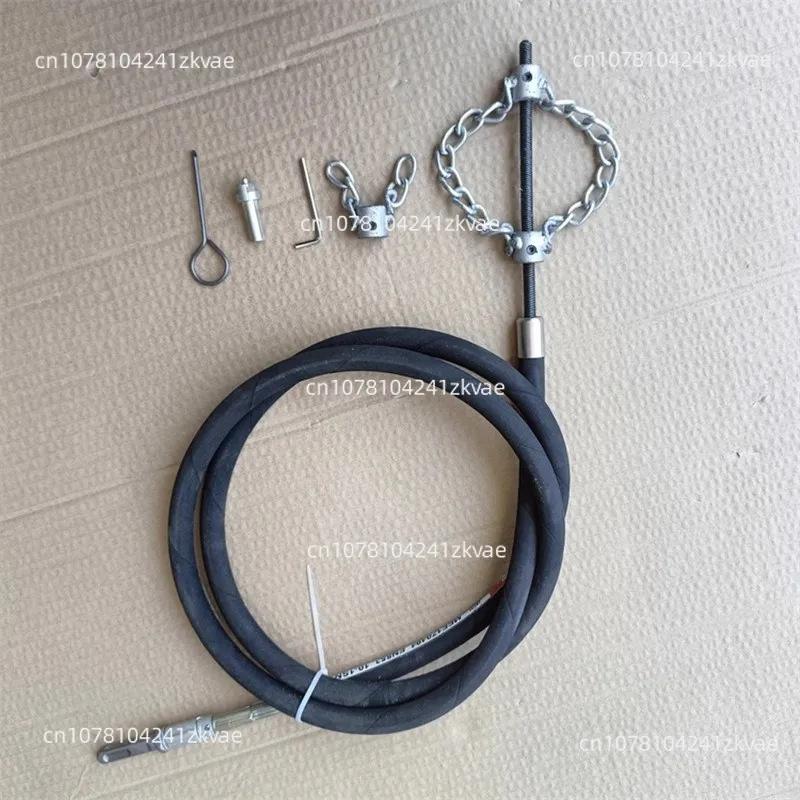 New Type of Electric Drill Chain Dredger, Pipe Spring Chain Drill Bit Dredger, Rotary Head Hinge Dredger
