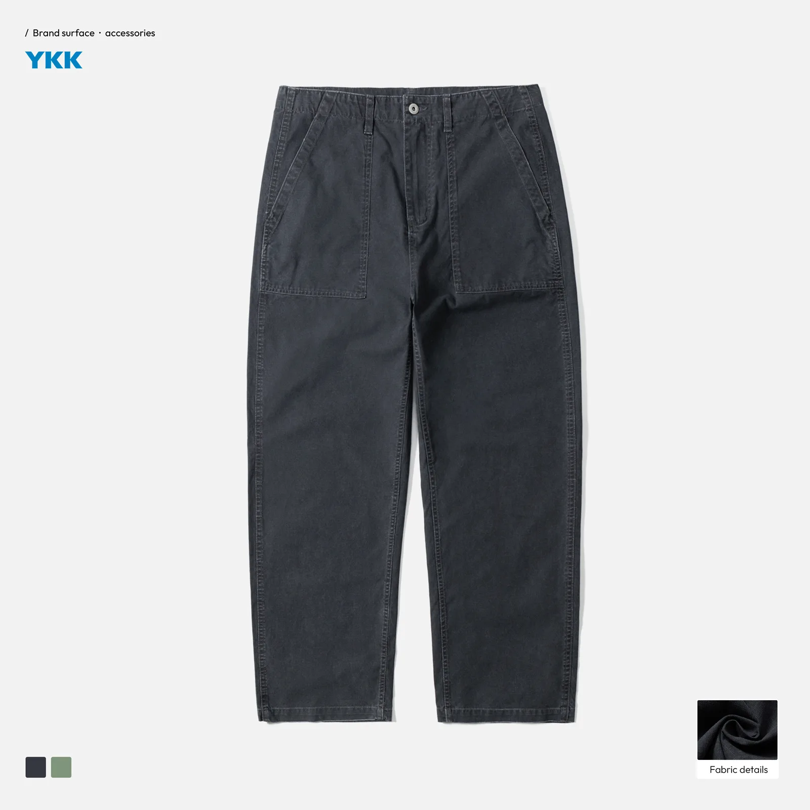 

Мужские повседневные брюки из бамбукового волокна в стиле ретро, прямого кроя, с регулируемым поясом, цвета хаки, в японском стиле, для отдыха