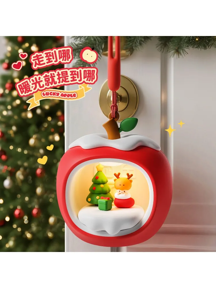 

Горячая распродажа: Регулируемый светильник Apple House для создания настроения, новогоднее украшение, ночник, настольный декор, светильник с сенсорным управлением