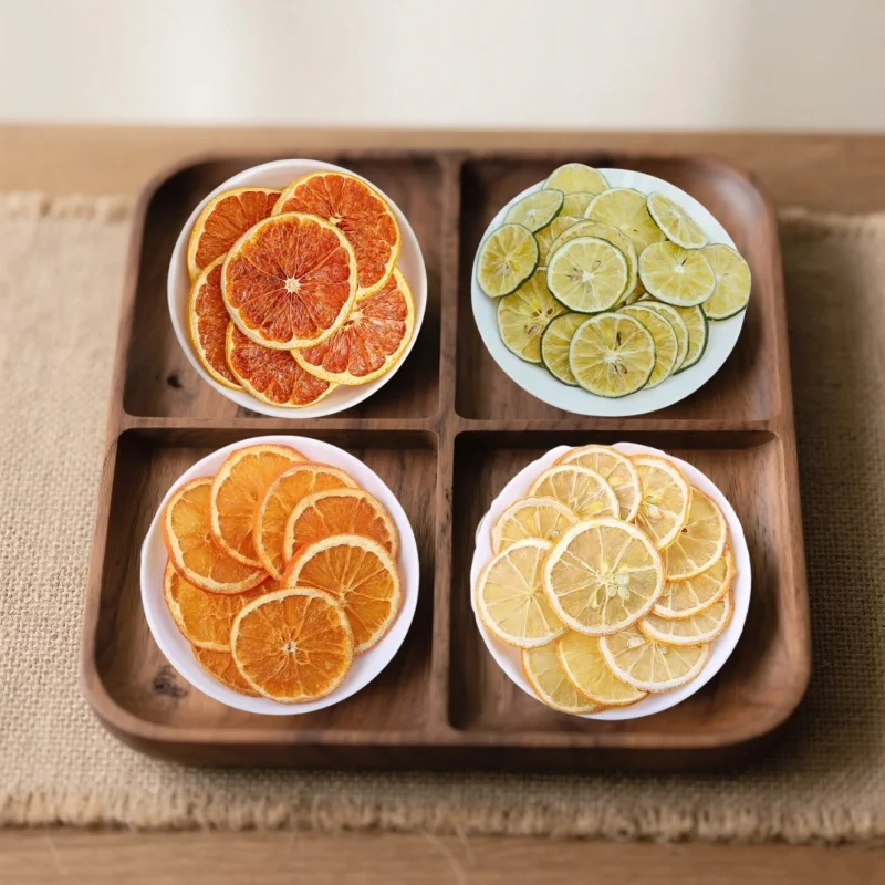 Rebanada de pomelo y naranja y limón seco Natural de primera calidad para decoración del hogar, boda, mezcla de flores, jabón, vela, manualidades