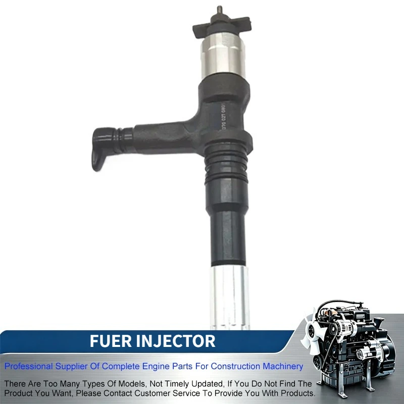 6251-11-3100 095000-6070 0950006070 6251113100 Fuer Injector For Komatsu 6D125 Engine PC400-8 PC450-8 PC350-7 PC400-7 Excavator