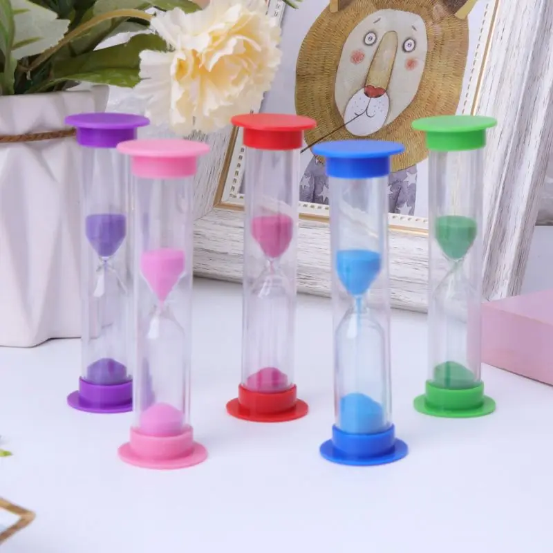 1min Hourglass Sandglass Sand Cook Clock Kids Toys Kitchen Timer Home Decoration 87HA