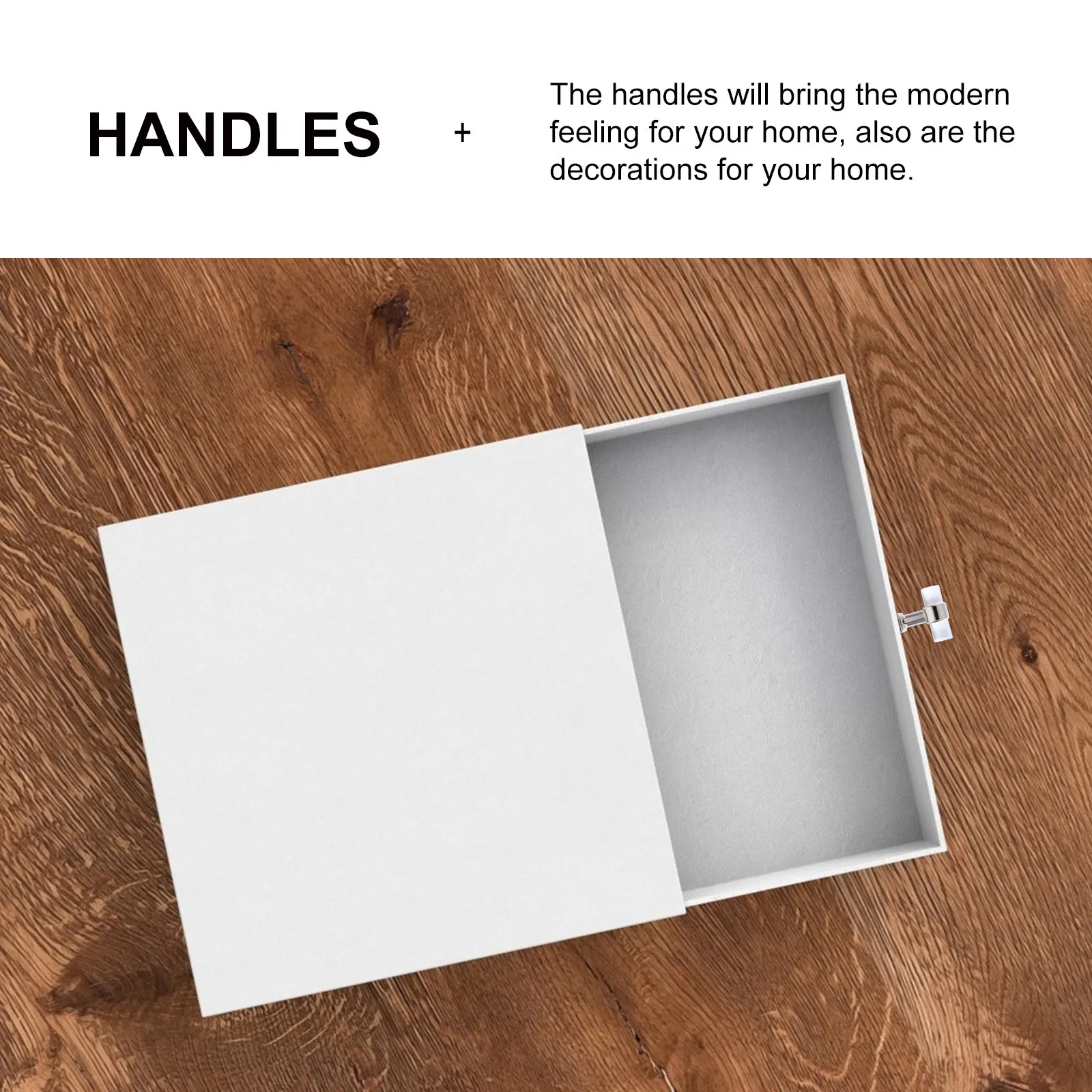 

6Pcs Clear Acrylic Door Pulls Durable Strong Safe Modern Furniture Handles Smooth Surface Comfortable Grip Eyecatching Home