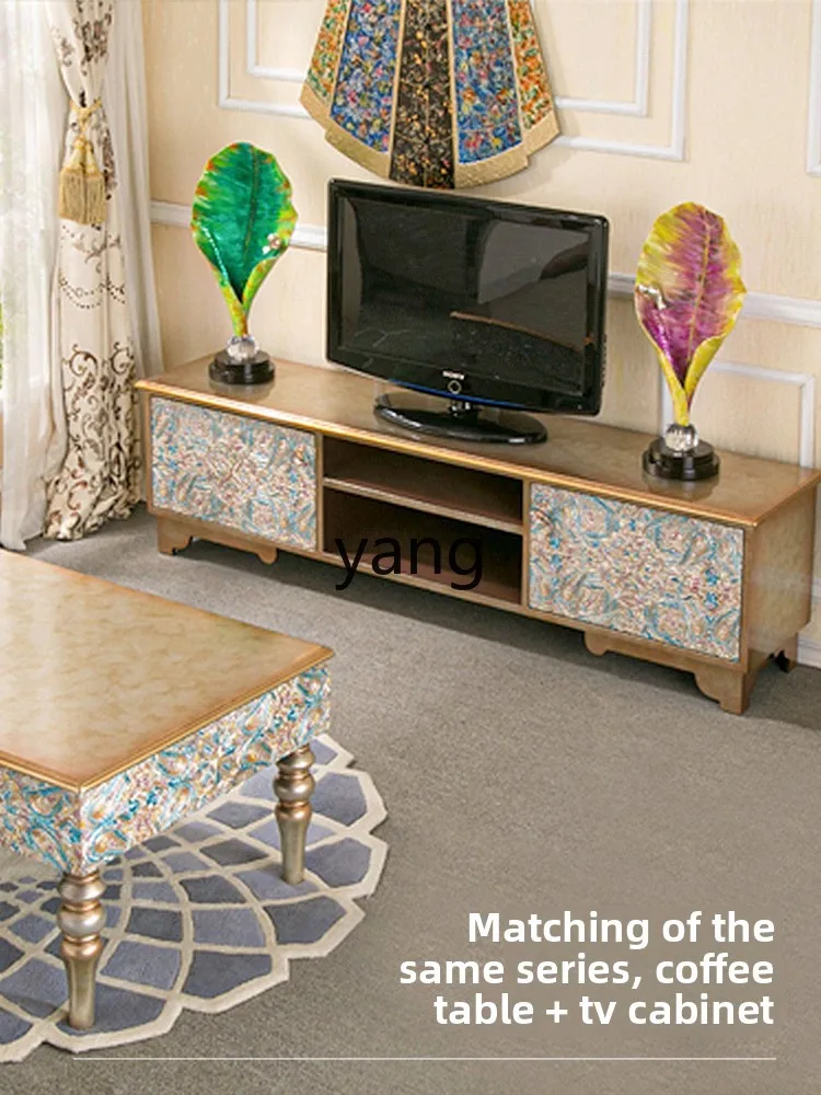 LMM โมเดิร์นจีนหรูหราโต๊ะกาแฟขนาดเล็กห้องนั่งเล่นโซฟาโต๊ะข้างยุโรปมุมตาราง