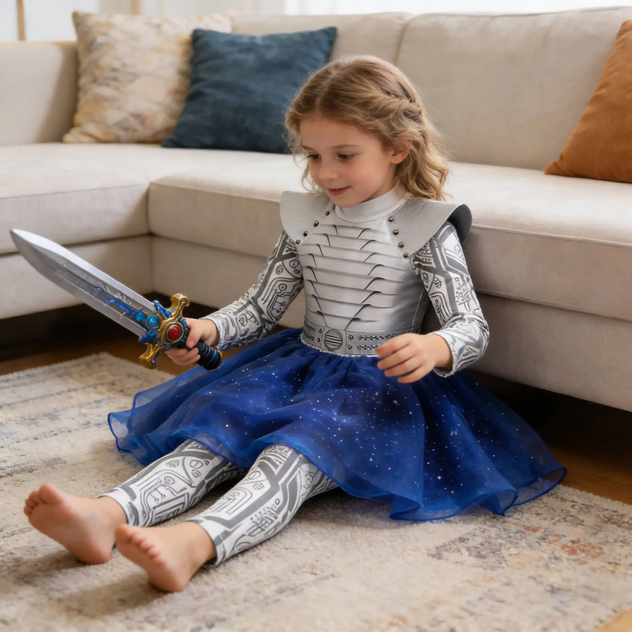 

Костюм зомби из 2 предметов: летний комплект одежды для девочек Nova 2026 – нарядный топ и брюки для карнавала, ролевых игр и детских вечеринок