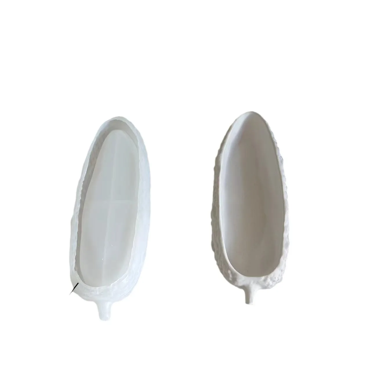 Irregular Long Candle Cup Silicone Mold Candle Jar Storage Box Succulent Planter Plaster Mould Drip Moulds