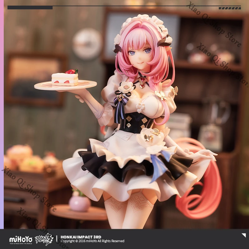 أطقم Honkai Impact 3rd Elysia Pink Sweetheart Miss Garage ديكور رائع هدية إصدار جامعي أصلي