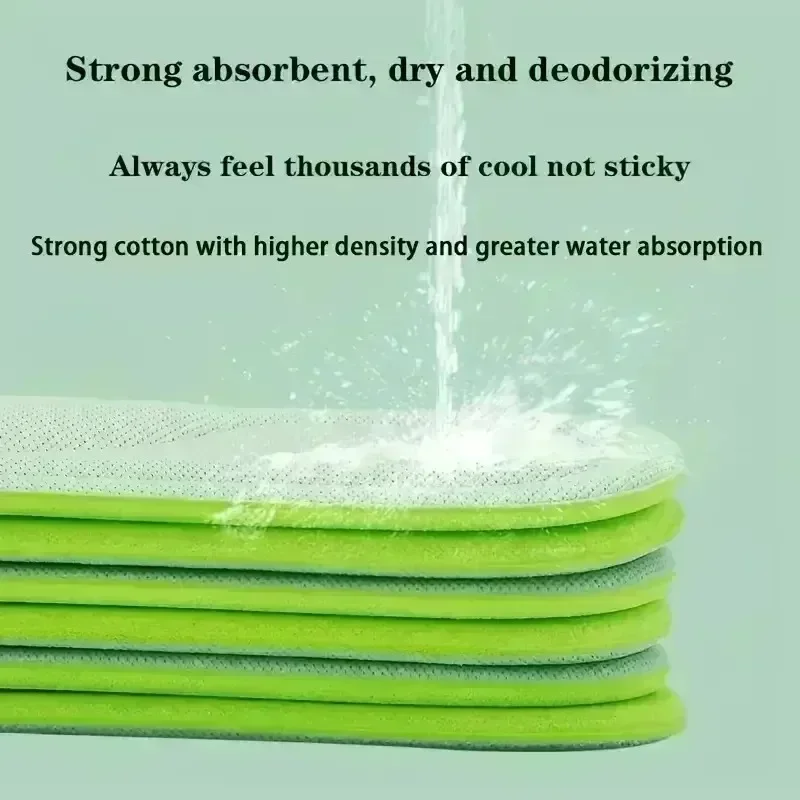 20pcs Unisex Soft Memory Foam Orthopedic Insoles Deodorizing Insole Shoes Absorbs Breathable Antibacterial Shoe Accessory image 4
