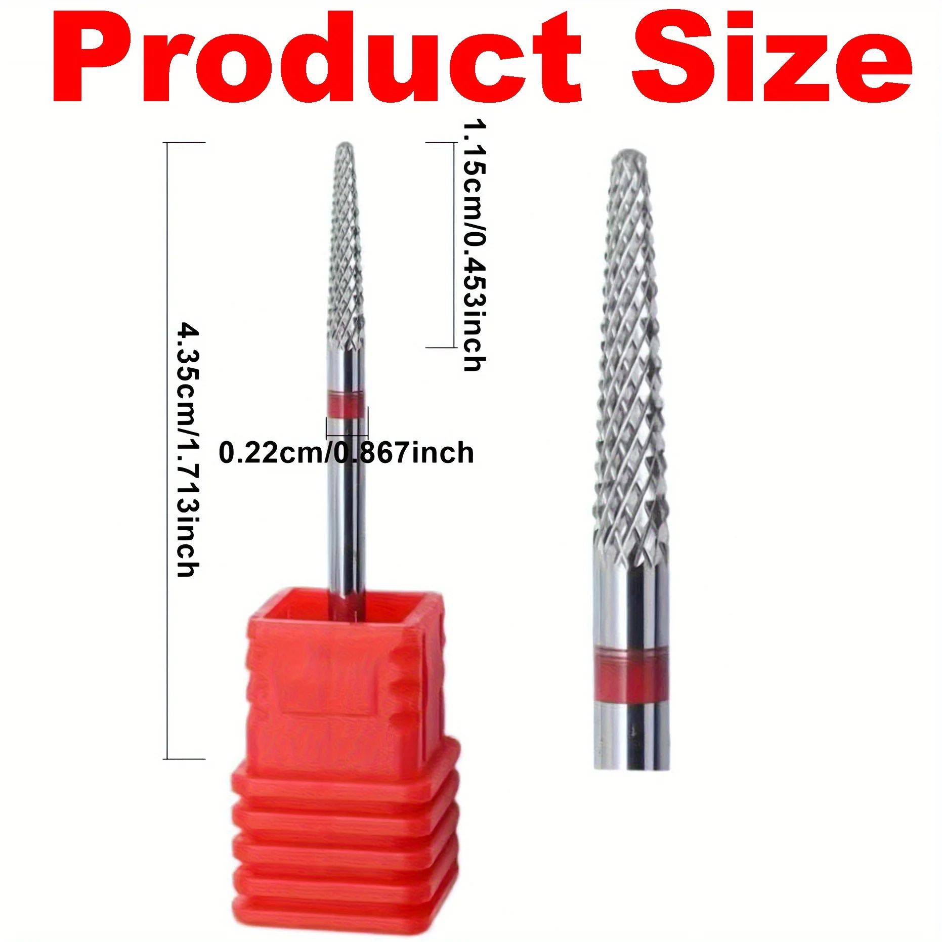 Profesjonalny zestaw frezów karbidowych do paznokci - łatwe usuwanie żelu i akrylu, narzędzia do polerowania - idealny do manicure i pedicure