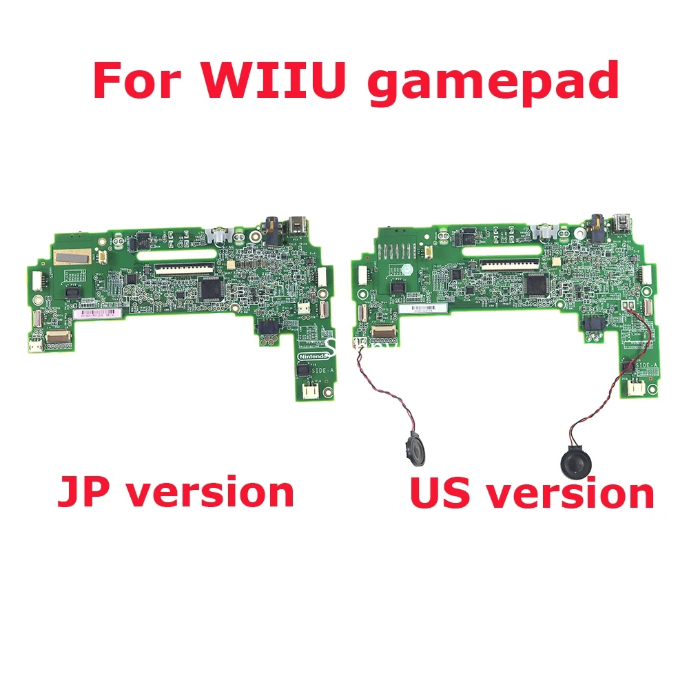 5pcs JP Us EU version Gamepad Motherboard For Nintendo WiiU GamePad Mainboard Circuit Board For Nintendo Wii U Controller