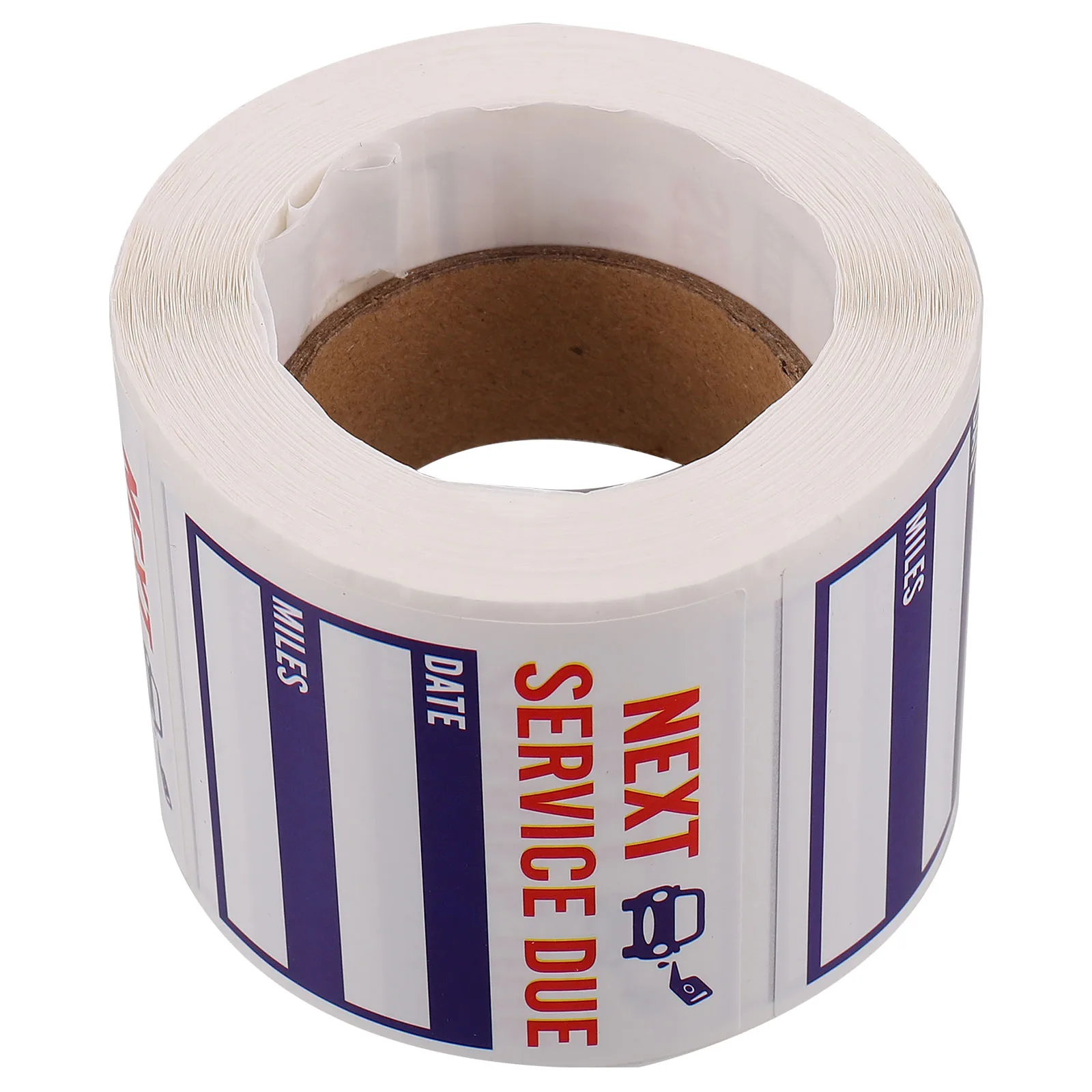 

1 Roll Car Oil Changing Service Sticker Strong Adhesive Removable Oil Change Reminder Label Car Repair Maintenance Due Decal