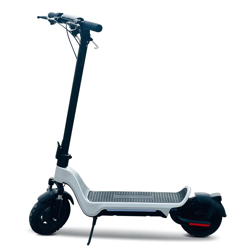 Folding Electric Scooter ,800W 48v 10Ah, PU Suspension 10inch Off-road Tire,Magnesium Alloy,Range of 30-40km,Commuting Vehicle