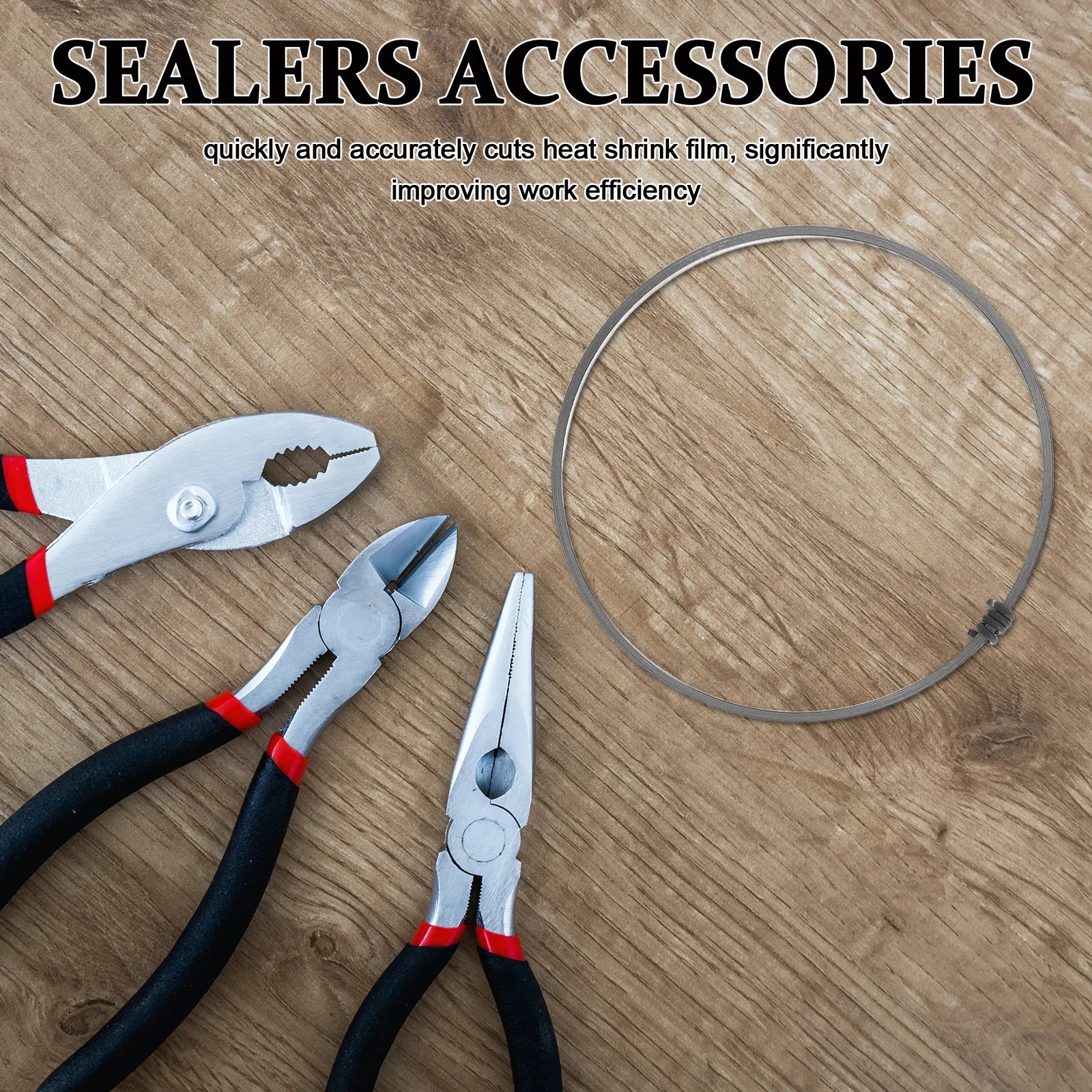 

1Set Sealing Machine Heating Wire Replacement Element High Efficiency Cutting Heat Shrink Film Sealing Heating Wire Accessories