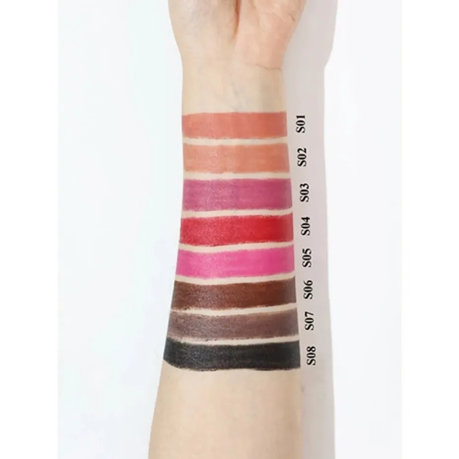 Private Label Blush Lipstick 2-in-1 markeerstift Contour Make-up Aangepast logo Groothandel Langdurige gezichtsvoedende blusher