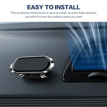 STONEGO 金屬磁吸手機支架 360°旋轉車用手機支架 鋅合金磁吸車用手機支架 8 最佳銷售 磁吸式車用支架 - №2