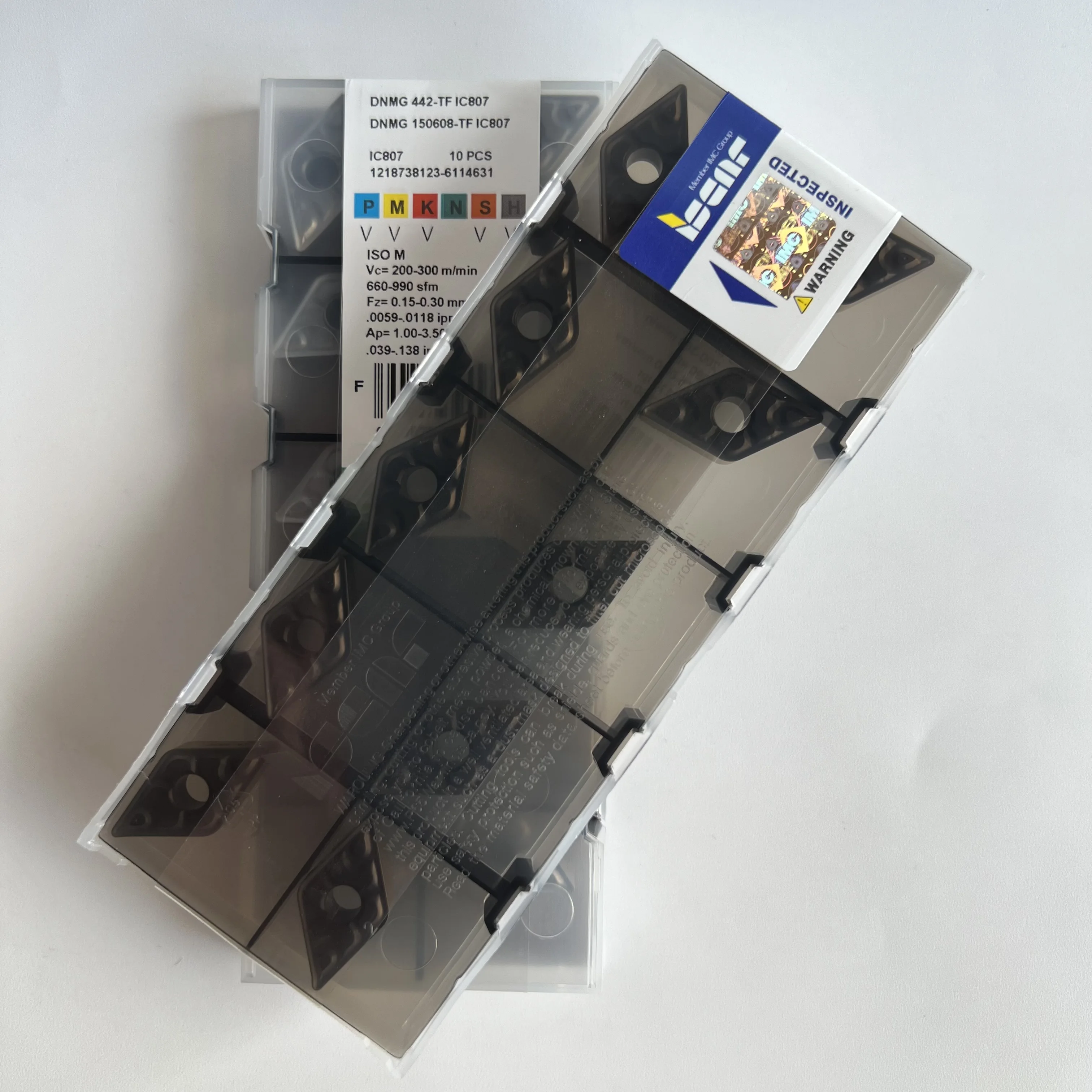 

DNMG150608-TF IC807 Carbide inserts for lathe
