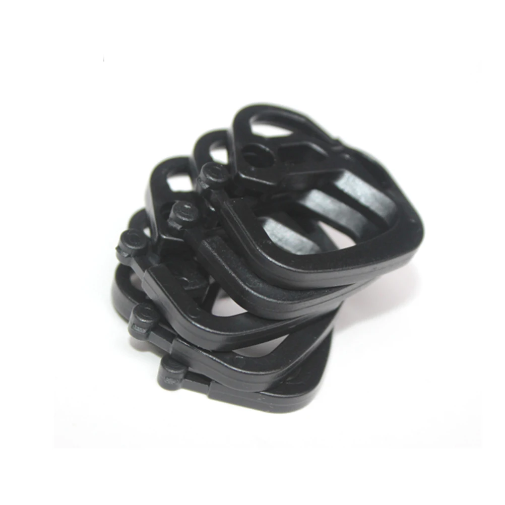 

100Pcs Shade Net Clips High Strength ABS Plastic Shading Net Fasteners for Greenhouse Hanging Garden Accessories Black