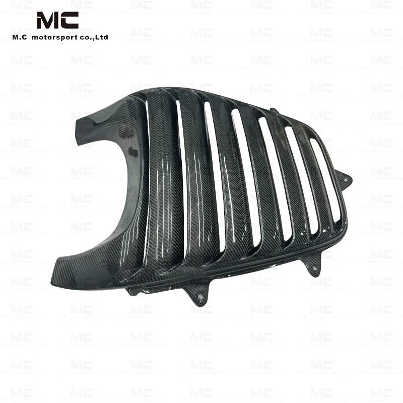 EXCELLENT QUALITY CARBON FIBER REAR TRUNK COVER FOR MCLAREN MP4 650S ACCESSORIES CAR COVER